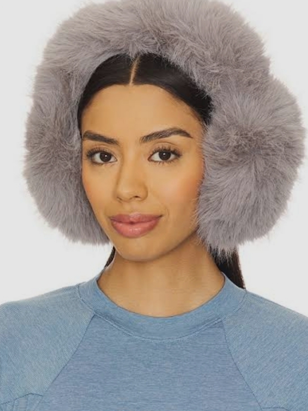 Free People Smitten Faux Fur Earmuffs By Jocelyn